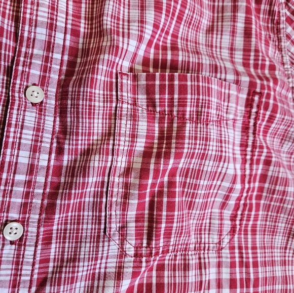 Faded Glory Plaid Button Down - Picture 2 of 9